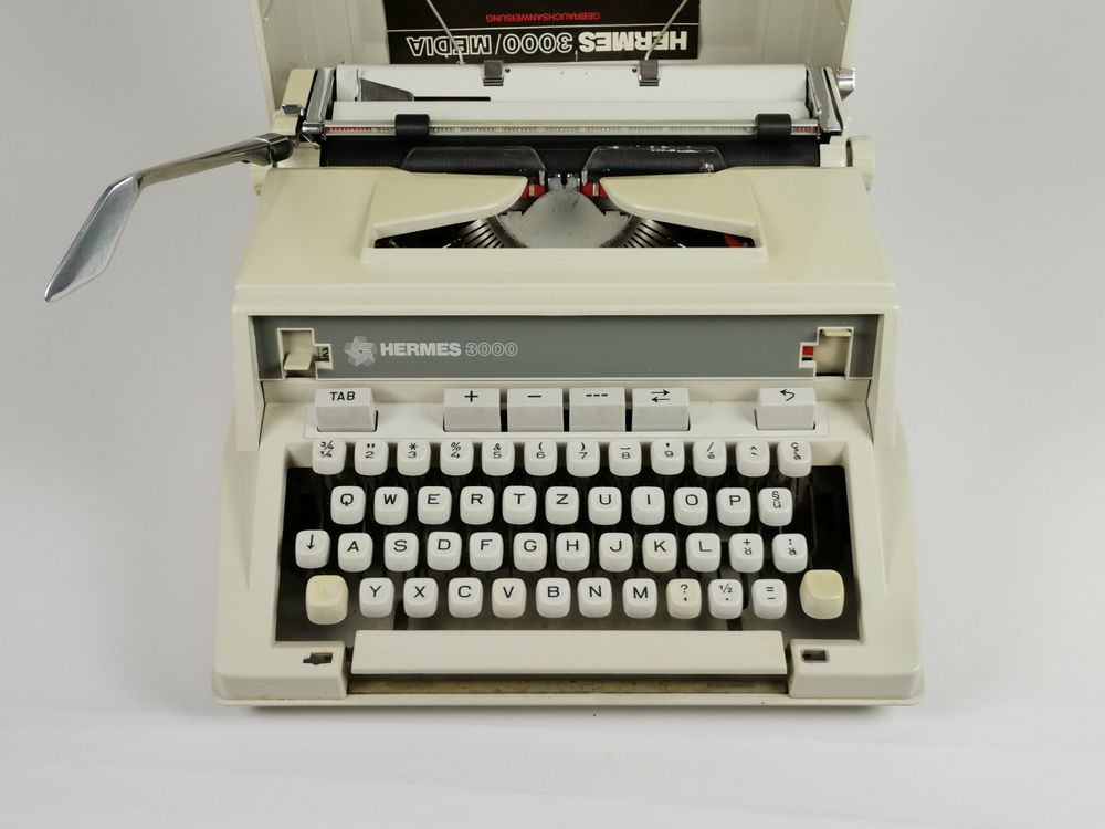 3000 HERMES Schreibmaschine/Typewriter Kaufen auf Ricardo