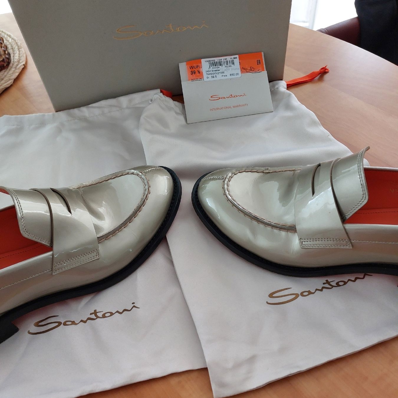 Santoni Scarpe da donna: Santoni Sneaker Loafer Gr. 39.5 – Usato da St. Gallen venduto da ostschweiz123 3