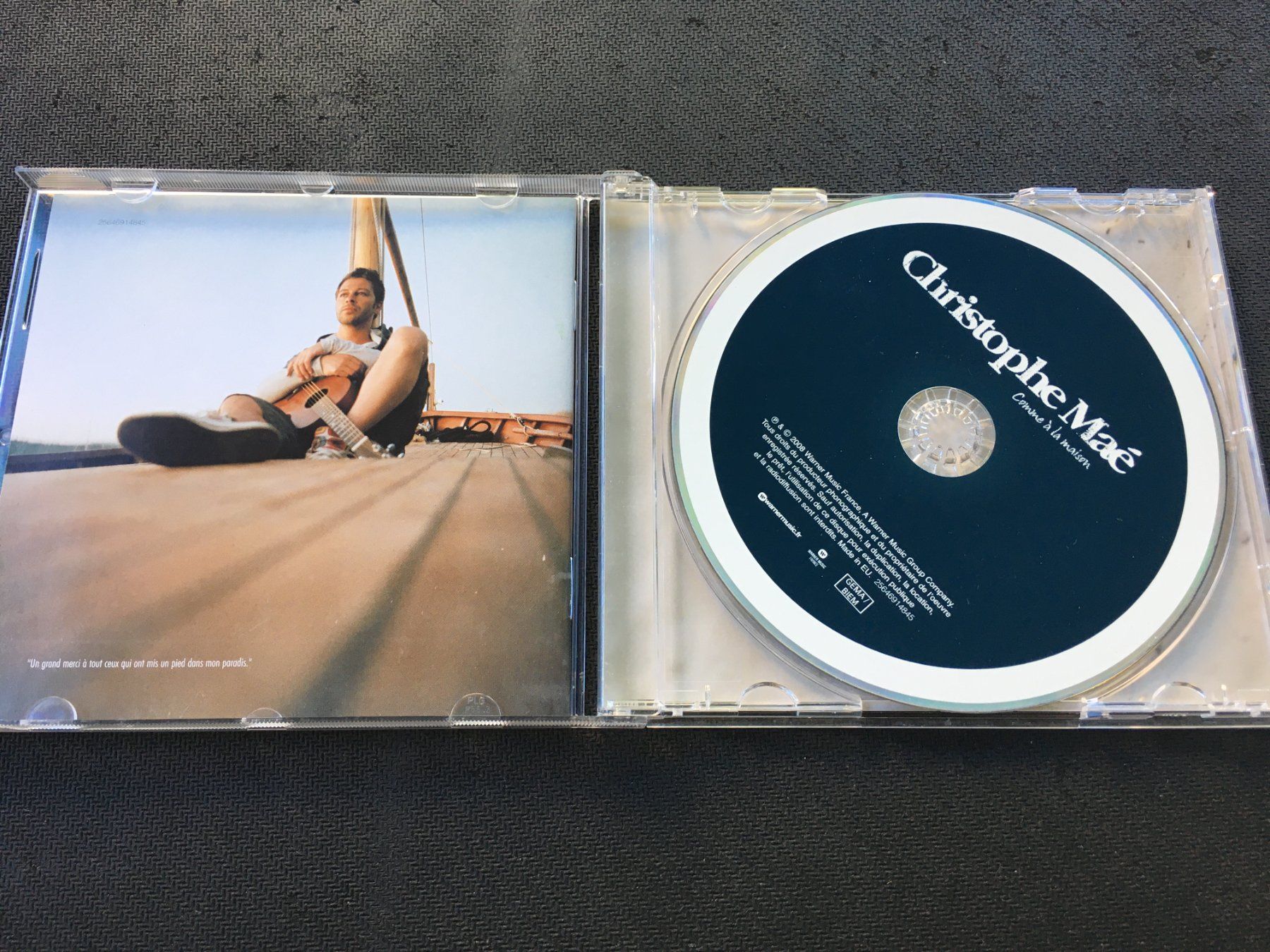 CD: Christophe Maé - Comme à la Maison -CD- – Usato da St.Gallen venduto da MedienJoe 1