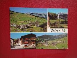 Falera GR mehrbildrig 1986 Vollstempel Flims Waldhaus