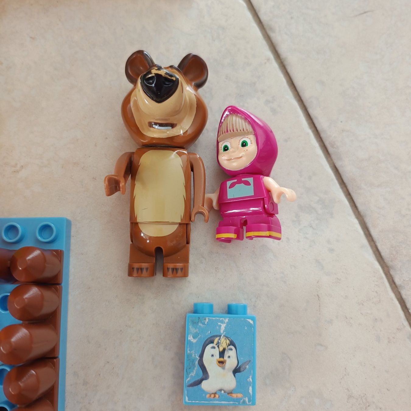 Kit di costruzioni: Masha und der Bär Bauset – Usato da Emmetten venduto da Hornberger 1