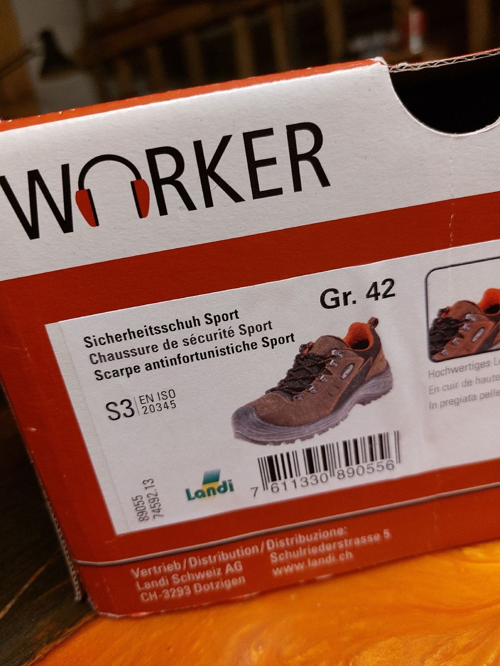 Scarpe da uomo: Neue Arbetsschuhe S3 Worker Gr. 42 – Nuovo (secondo la descrizione) da Willisau venduto da Pzm81 3