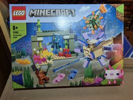 LEGO Minecraft 21180 Das Wächterduell, neu, ungeöffnet!