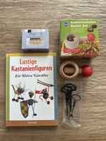 Kastanienfiguren Bastelset neuwertig
