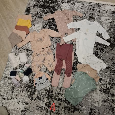 Baby Kleider Set 4 Grösse 50-56