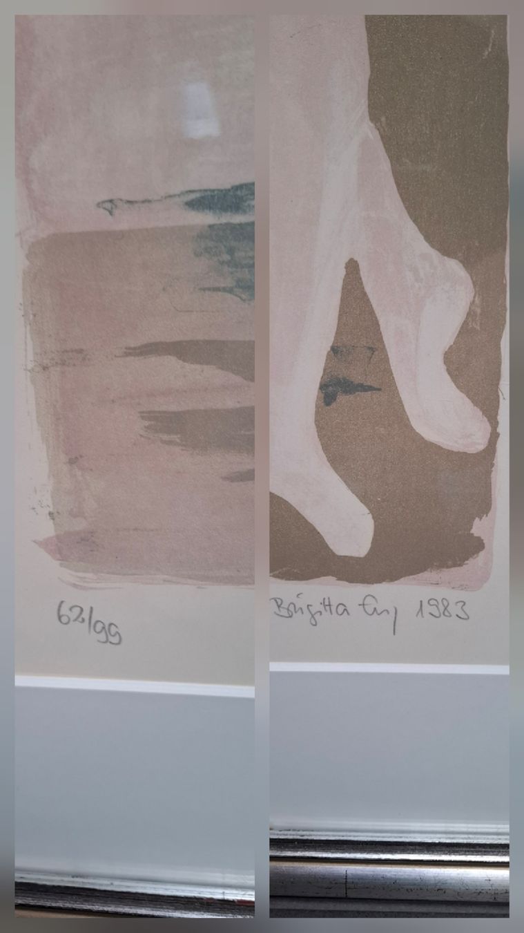 Grafica & Litografie: Brigitta Enz Bild Balett – Usato da Splügen venduto da bet_rwf8 1
