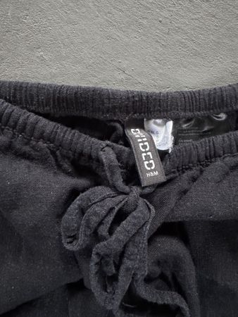 Stoffhose schwarz, H&M Devided, S