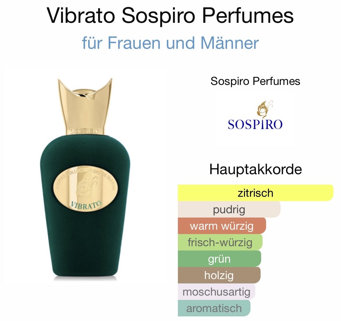 Xerjoff Parfum & Eau de Toilette: Sospiro Vibrato 2ML - Probe – Neu (gemäss Beschreibung) aus Düdingen von parfum_tester 2