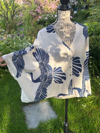 Bluse Oversize M