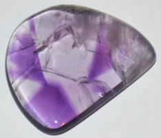 Cabochon L-7341 – Trapiche Amethyst 24,5x21mm - beidseitig p