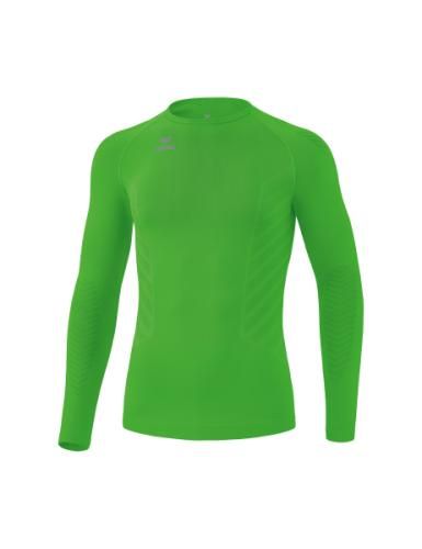 Erima T-Shirts: Erima Athletic Longsleeve - green (Grösse: S) – Neu und originalverpackt aus St. Gallen von sportglobe