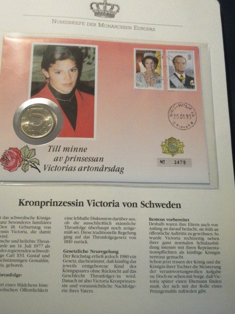 Tutti le monete: Numisbriefe der Monarchien Europas – Usato da Winterthur venduto da Namo1 8
