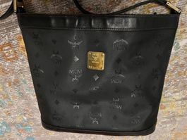 MCM Vinyl Tasche schwarz selten geworden
