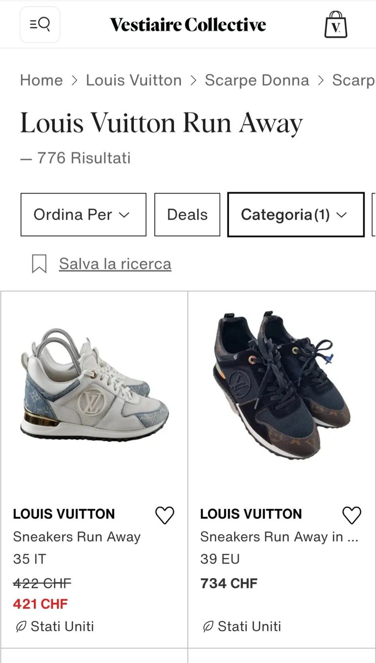 Louis Vuitton Scarpe da donna: Louis Vuitton Sneakers, Original – Usato da Quartino venduto da matepetra 9