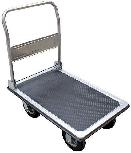 Carrelli di trasporto: Plattformwagen 300 kg luftbereift – Nuovo e nell'imballaggio originale da Bottighofen venduto da zaap 1