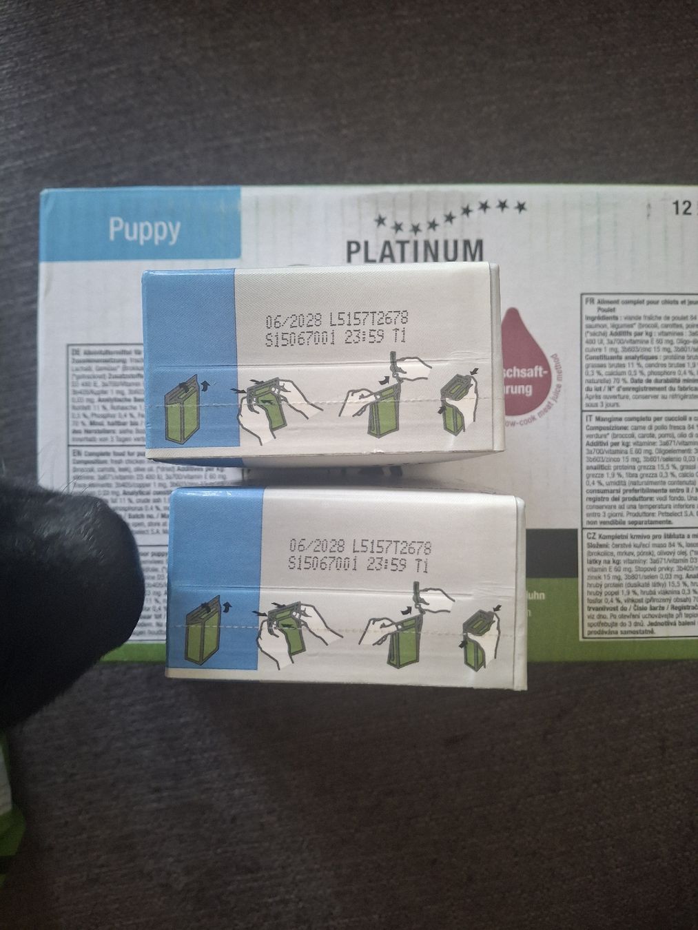 Mangimi: PLATINUM MENU Puppy Chicken Nassfutter 14x375g – Nuovo e nell'imballaggio originale da Langenthal venduto da Coopkiste 4