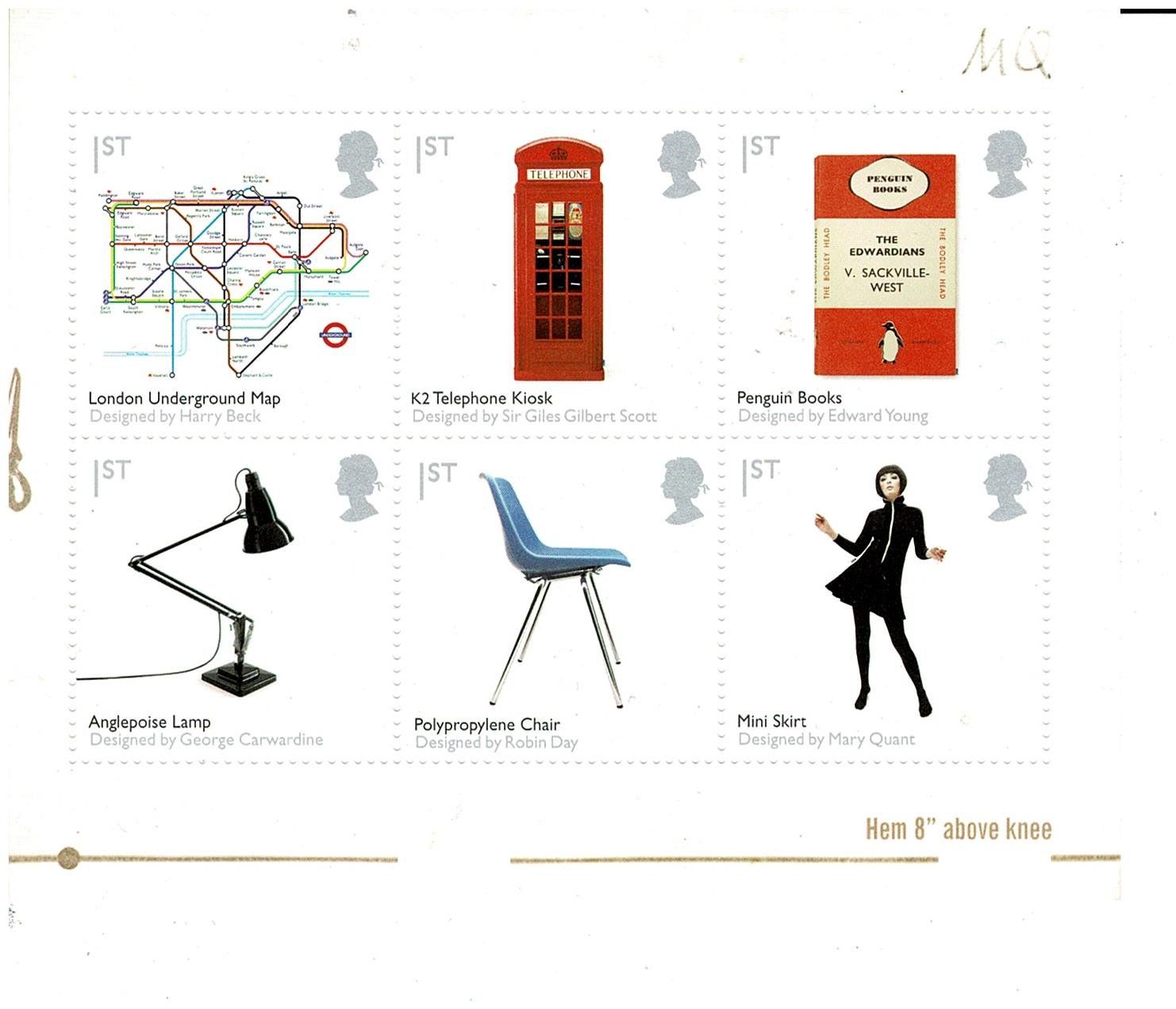 Tutti i francobolli: UK design 1 KB ** – Nuovo (secondo la descrizione) da Lausanne venduto da Whorvath