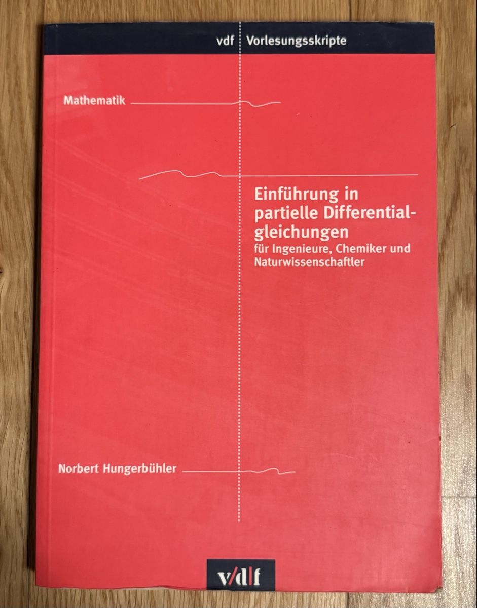Libri: Mathematik: Partielle Differentialgleichungen – Usato da Winterthur venduto da Haesle