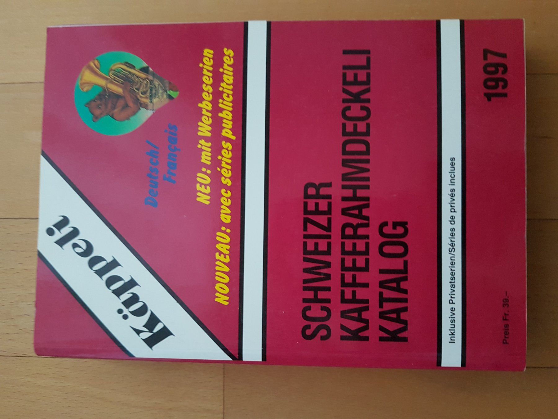 Libri: Schweizer Katalog Käppeli Kaeppeli Kafferahmdeckeli 1994 – Usato da Tobel venduto da YAMAHA14 5