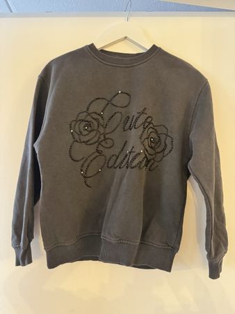 Pull Zara fille, couleur gris 