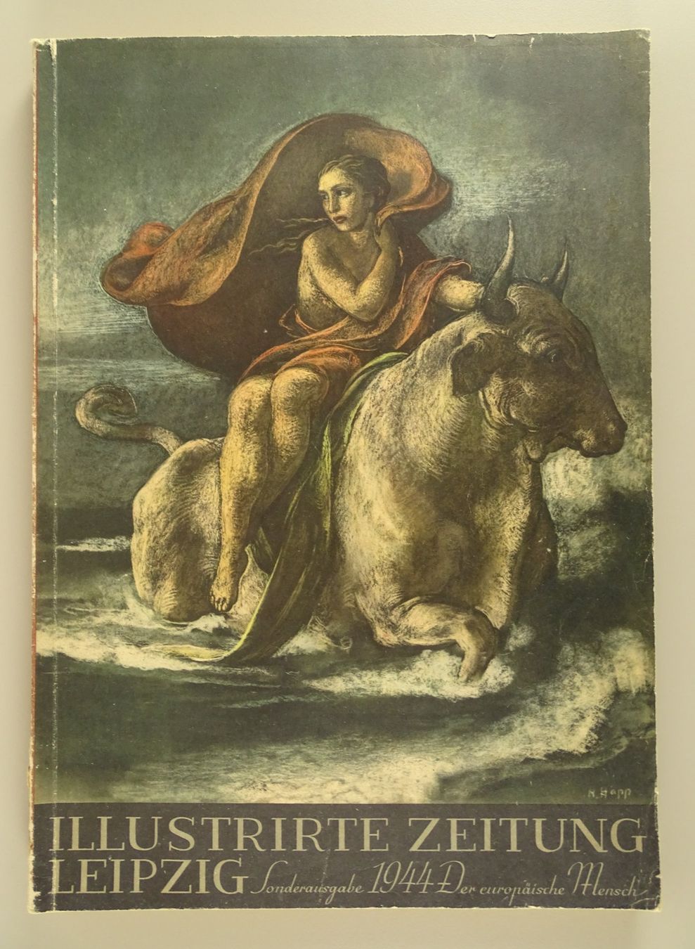 Libri: ILLUSTRIRTE ZEITUNG LEIPZIG SONDERAUSGABE 1944 – Usato da Grüningen venduto da Kartensammler 1