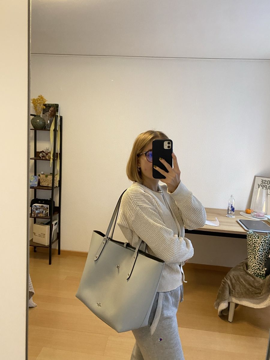 Coach Borse da donna: Elegante Coach Tasche Hellblau – Usato da Zürich venduto da yae56 5
