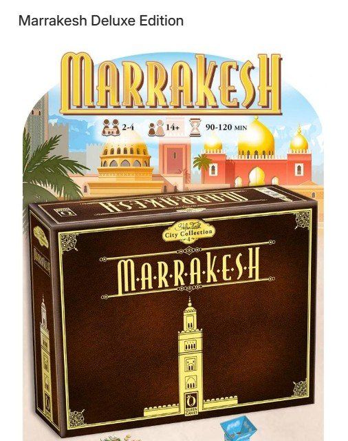 Pegasus Spiele Spiele: MARRAKESH  Deluxe Version + Camels & Nomads Erweiterung -Neu – Neu und originalverpackt aus Luzern von Blue-Moon 1