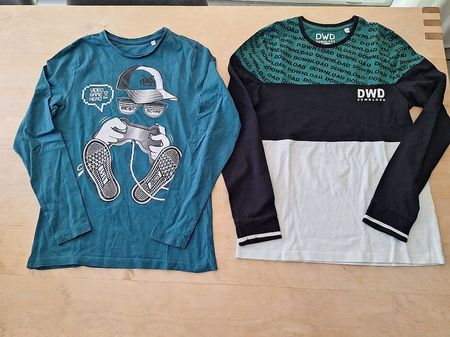 Langarmshirt Gr.158 2 Stück