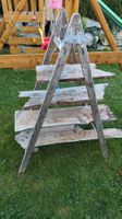 Alte Holzleiter als Regal, Deko oder Ablage - Upcycling!