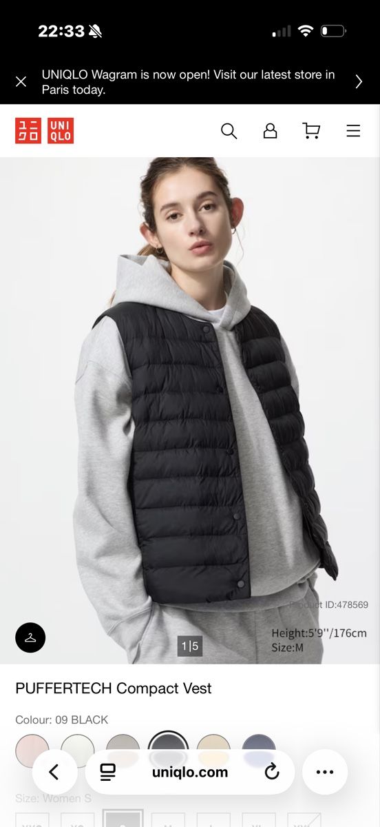 Uniqlo Gilet & Giacche: Gilet/veste Uniqlo M – Nuovo (secondo la descrizione) da Forel (Lavaux) venduto da julie13 2