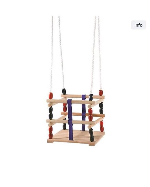 Altre altalene da giardino: Schaukel aus Holz 30cm – Nuovo e nell'imballaggio originale da Brüttisellen venduto da Alpen_Shop24