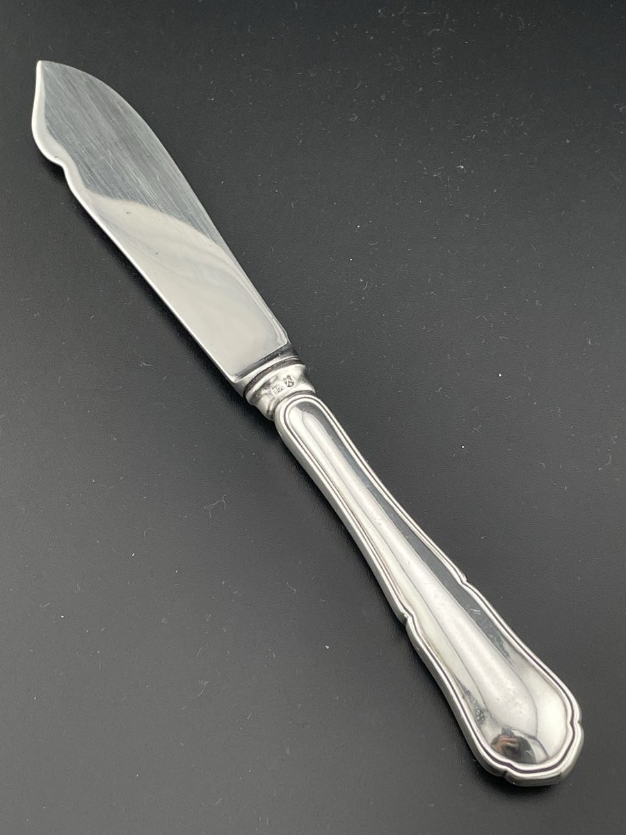 Jezler Coltelli da cucina: Jezler Régence - Silber 800 - Käsemesser – Usato da Genève venduto da PepitesdAlor 2