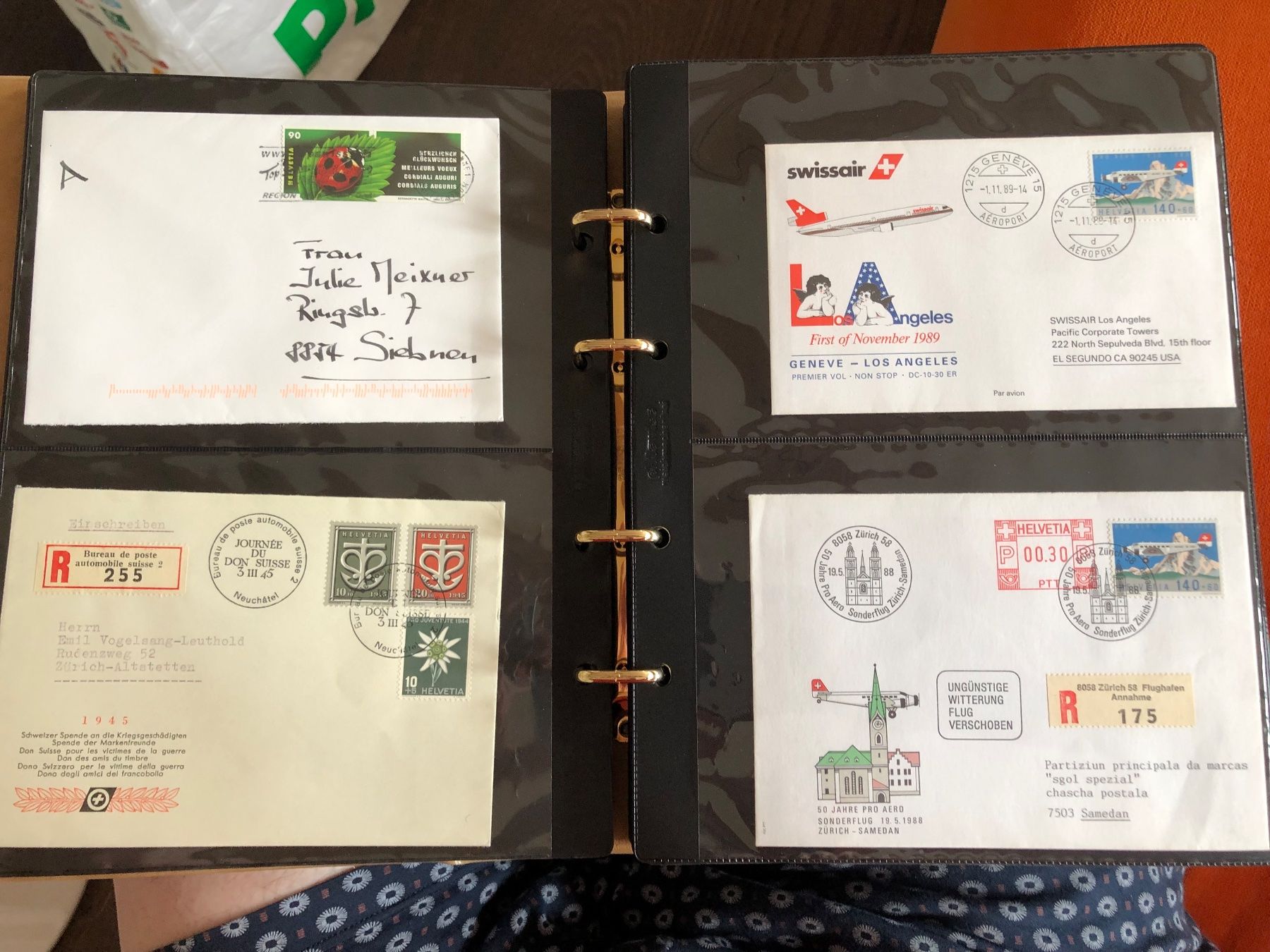 Tutti i francobolli: Album FDC + Sonderbriefe ab 1869 – Usato da Lufingen venduto da Rac0 6