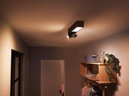 Philips Hue Centris Deckenleuchte  Schwarz, 2 Spots