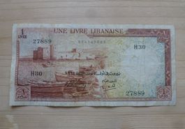 Libanon ++ 1 Livre Libanaise 1964