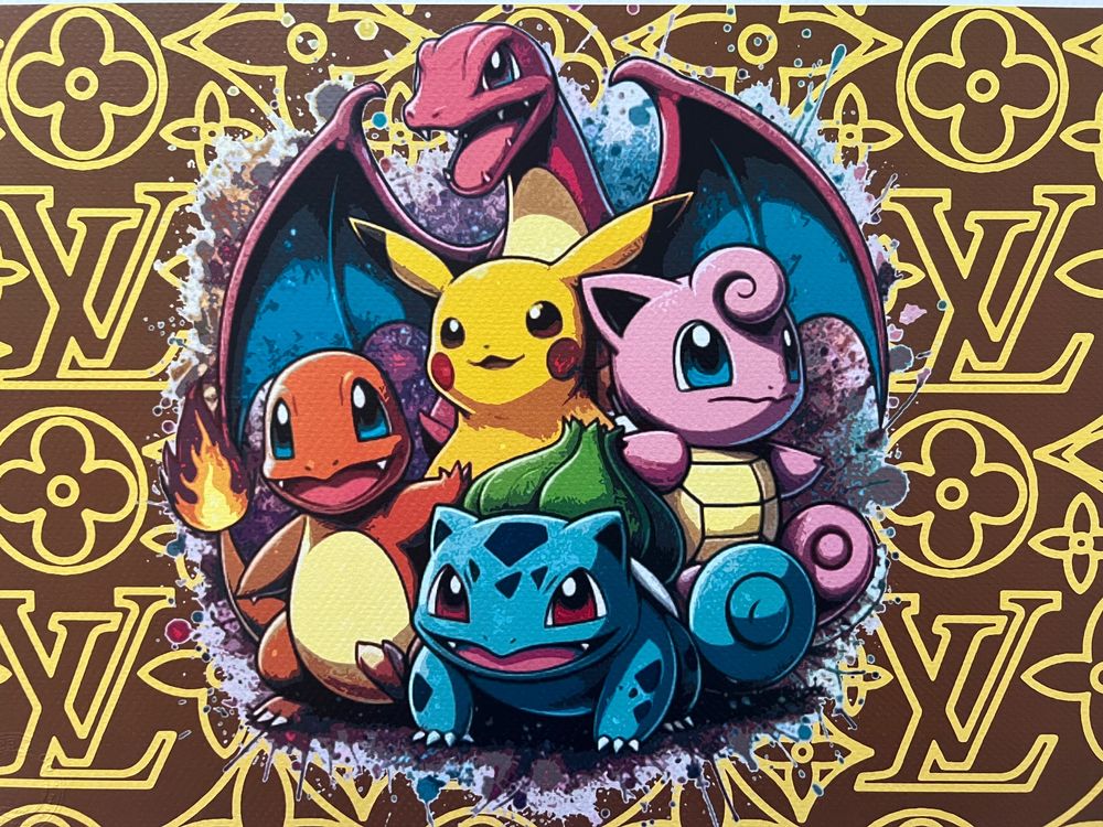 DEATH NYC « Vuitton Pokemons » 1/100 (Neu (gemäss Beschreibung)) in ...