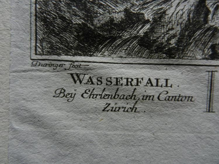 Gravures: Erlenbach Wasserfall – D'occasion à Risch par Rischli15 2