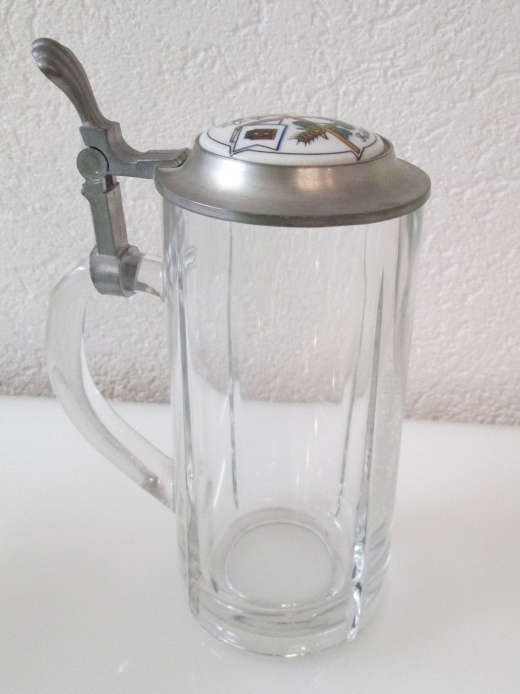 Bicchieri: Altes Bierglas mit Zinndeckel – Usato da Movelier venduto da KRASI61
