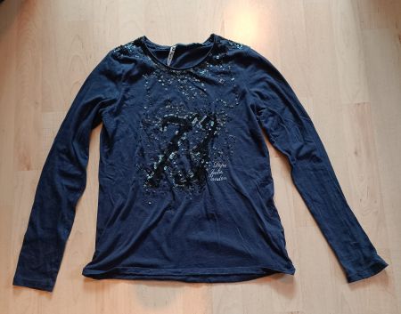 Langarmiges T-Shirt Mädchen Grösse:158