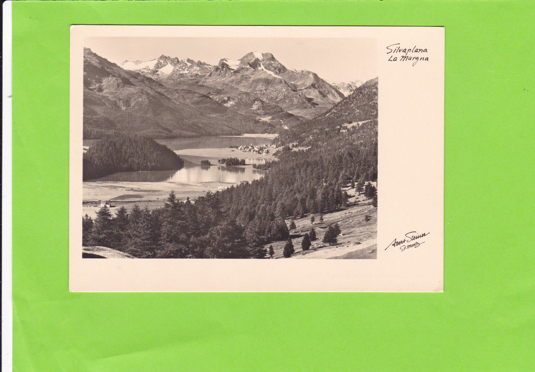 Cartes postales: Silvaplana, La Margna – D'occasion à St. Peterzell par neckertal