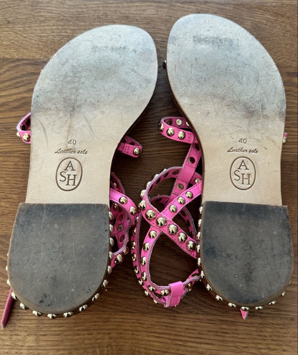 Scarpe da donna: ASH, studded Sandale. Pink, Gr. 40 – Usato da Oberwil BL venduto da cocopalm1068 4