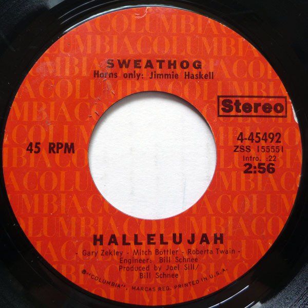Dischi in vinile: Sweathog: Hallelujah 7" – Usato da Steinhausen venduto da Vilivinili