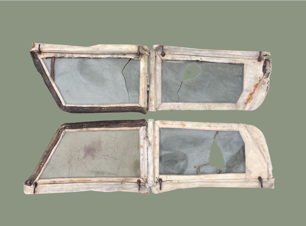 VW Tutti pezzi di ricambio auto: Vitres Kübelwagen VW Typ 82 WW2 – Usato da Bellevue venduto da Belafer 1