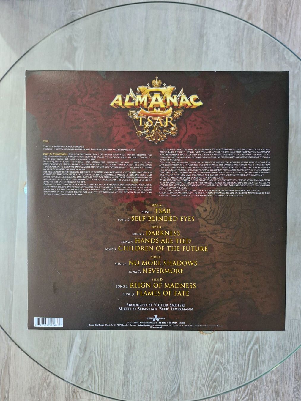 Dischi in vinile: LP - Almanac - Tsar - Vinyl – Usato da Aadorf venduto da MediaGuru 1