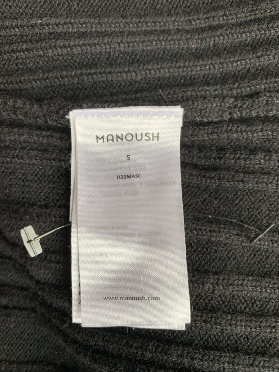 Manoush Maglioni & Felpe: MANOUSH: Lässiger schwarzer Rollkragenullover, Gr. S – Usato da Luzern venduto da designluzern 6