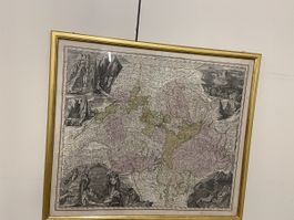 HELVETIA CUM SUIS SUBDITIS LANDKARTE 