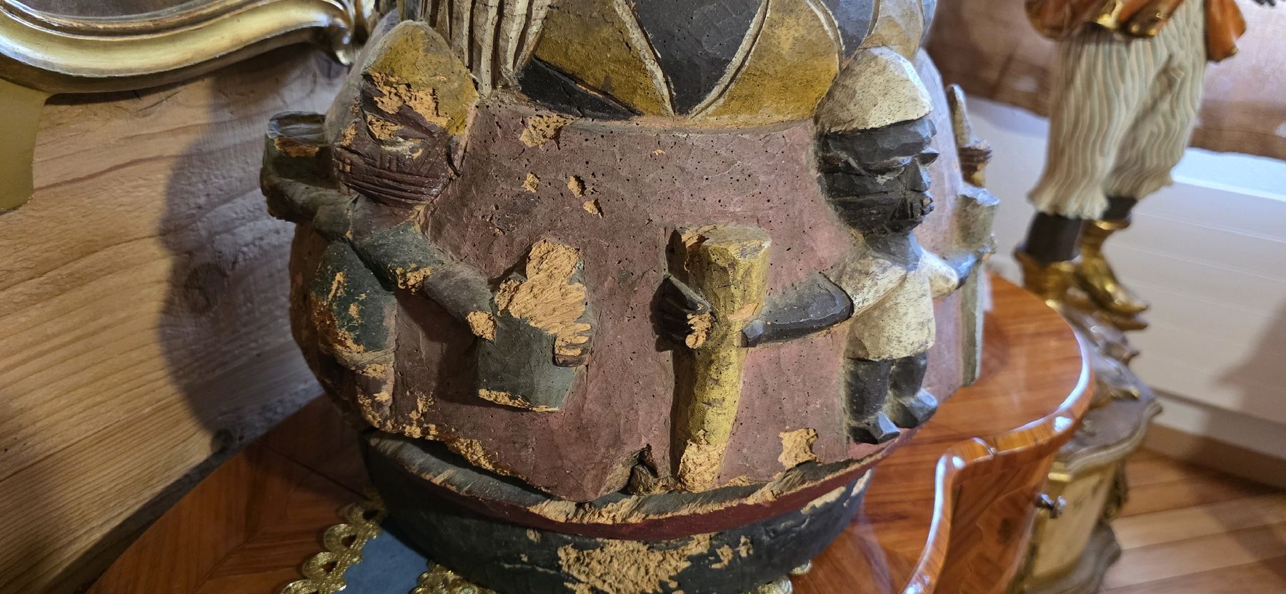 Figuren: Sehr grosse Antike Yoruba Ritual Schale mit Figuren – Gebraucht aus Wolfhalden von Nati-Nati 2