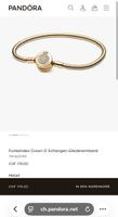 Pandora Charm Armband Gold