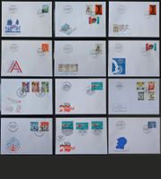Alle FDC Frei-, Europa- und Werbemarken Schweiz 1993, 1994