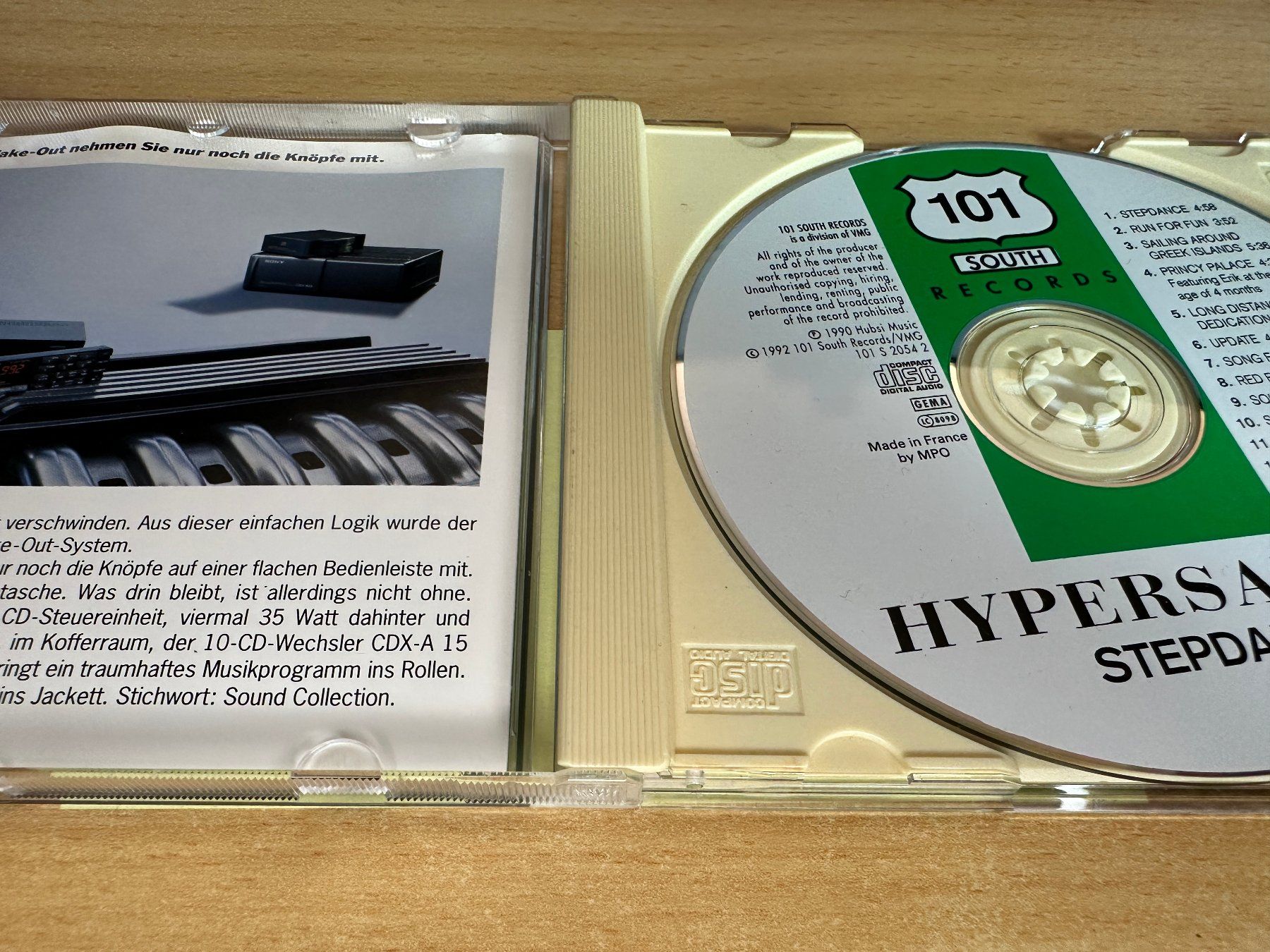 CDs: Hypersax Featuring Hubert Waldner – Stepdance – Gebraucht aus Rikon im Tösstal von Alpenmutz 2